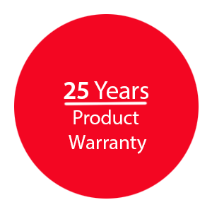 Avail 25 Years Product Warranty