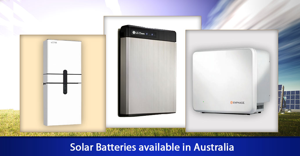 Solar Batteries available in Australia